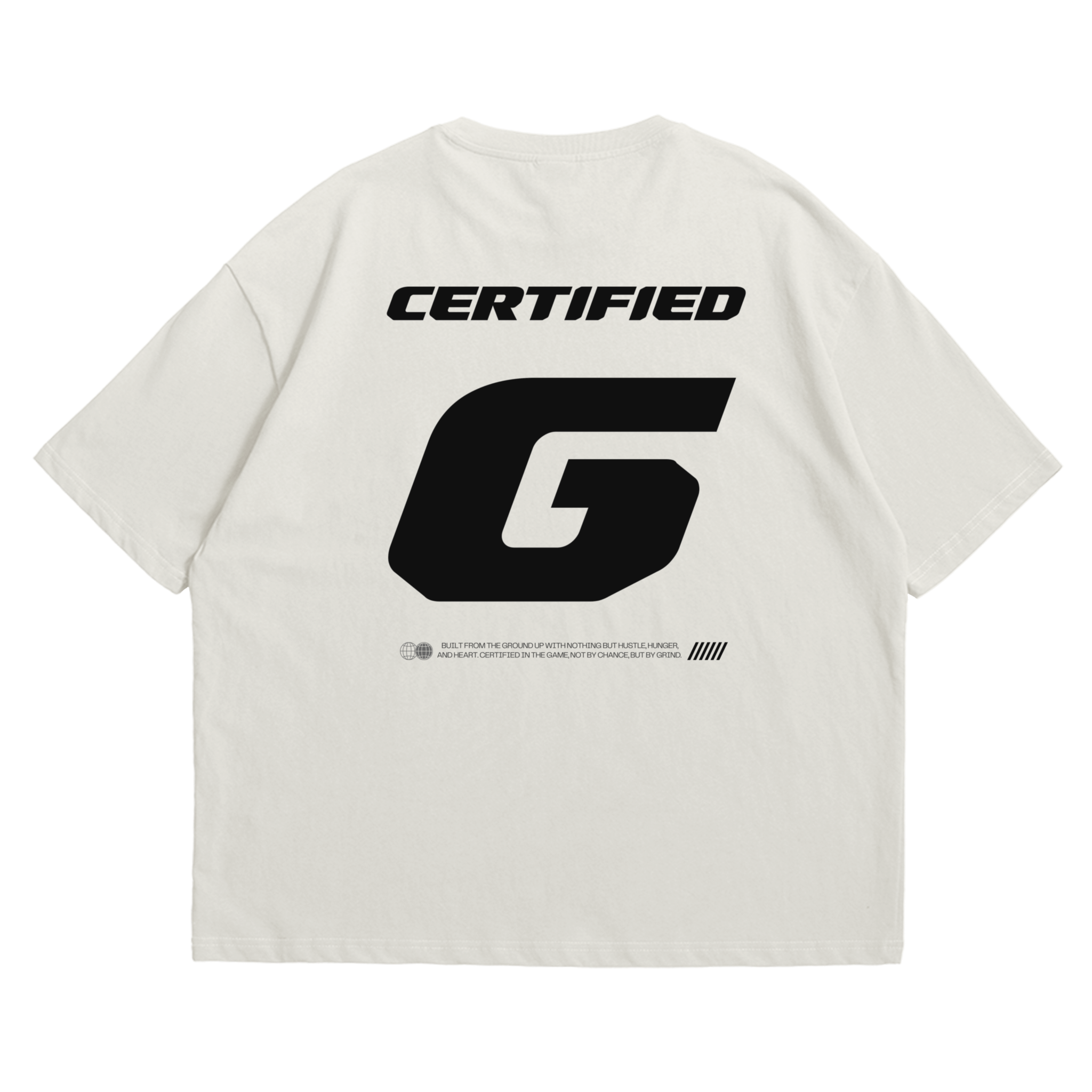 "CERTIFIED G" Unisex Tee OFFWHITE