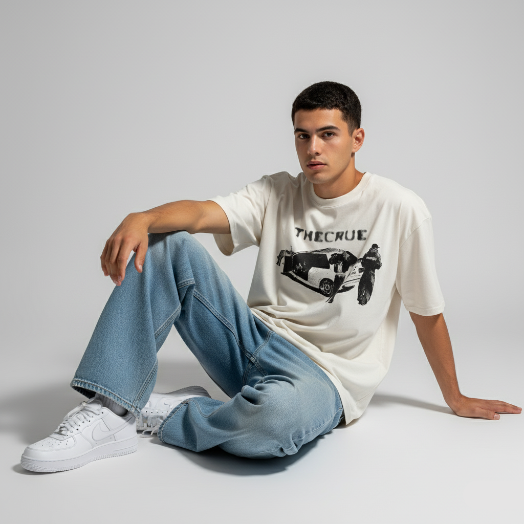 "CAN'T RUSH GREATNESS" Off-White Tee